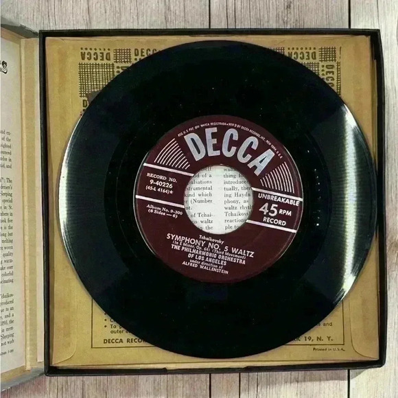 VTG Tchaikovsky Waltzes Los Angeles Philharmonic 3 Used Vinyl Records Sleeves - Picture 2 of 13